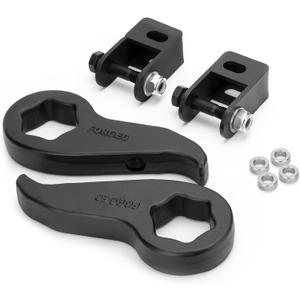 dynofit 1-3" Torsion Keys with Shock Extenders for 2011-2019 Silverado Sierra 2500HD 3500HD, Adjustable 1 to 3 Inch Heavy Duty Solid Leveling Lift Kits