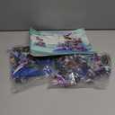 CAXIMSY Cherry Blossom Tree House Micro Building Blocks Set,Peach Blossom Pond Flowers Bricks Architecture Kit with LED Light Gifts for Adults and Kids2500+Pieces