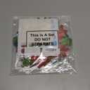 Zonon 24 Pieces Holiday Snowflake Craft Kit Winter Snowflake DIY Hanging Crafts Ornaments Snowflake Kits for Christmas Tree Home Activity Decorations(Red, Green)