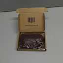 uxcell 2 Pack Stool Covers Round, 11-14 Inch Bar Stool Covers Washable Dustproof Slipcover Seat Cushion with Elastic for Bar Kitchen Living Room Decor, Dark Brown