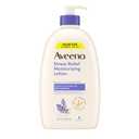 Aveeno Stress Relief Moisturizing Body Lotion with Prebiotic Oat & Lavender Scent for Sensitive Skin, Calms & Relaxes with 48 Hour Hydration, Fast Absorbing & NonGreasy, 33 fl. oz