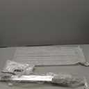 24" Double Towel Rack with 7 Hooks, Bathroom 90° Foldable Towel Bar.Silver