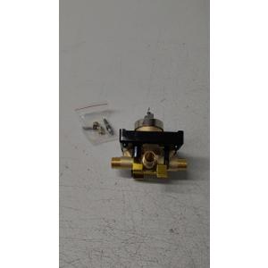 Universal Tub and Shower Valve Body for Tub Faucet Trim Kits, Compatible with R10000-UNBX (with Screwdriver Stops), Black
