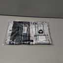 Kistore Women's Summer Casual V Neck Tank Tops Cap Sleeve Loose Fit Blouses Tunic Shirts (Medium, C-technological Blue and White)