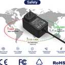 DC 12V 1.5A Switching Power AC Adapter Supply Home Power Adapter for Yamaha PSR YPG YPT DD Series Keyboard F570 T7 T756 FW759 FW759P FW760 FW789 G70 etc. - with 5.5x2.5mm Tips