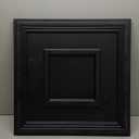STICKGOO Black Drop Ceiling Tile 2ft x 2ft, Ceiling Panel High-Grade PVC Coverings 24 x 24in - 12 Pack Cover 48 Sq. Ft