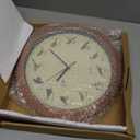 Singing Bird Wall Clock 12 Inch of The Bird Names and Songs