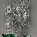 Techip Christmas Lights Outdoor, 33ft 400 LED Icicle Lights for Outside, Plug in Curtain String Lights with 8 Modes Waterproof for Patio Party Holiday Decorations Cool White