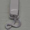 AT&T 210 Basic Trimline Corded Phone, No AC Power Required, Wall-Mountable, White
