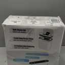 Cesun Automatic Motion Sensor Bathroom Trash Can with Lid, 2.6 Gallon Touchless Trash Bin, Smart Plastic Slim Garbage Can Small White Wastebasket for Toilet, Office, rv, Bedroom, Living Room