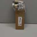 2 Sets(6 Pcs) Brass Gold Metal Taper Candle Holders Candlestick Holders, Vintage Modern Decorative Centerpiece Candlestick Holders for Table Mantel Wedding Housewarming Gift