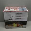 mustry Glass Drink Dispenser for Parties, 1 Gallon Beverage Dispenser with Stand and Spigot Solid Stainless Steel, Used as Lemonade Dispenser Sun Tea Jar Kombucha Jar, Set of 2