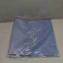 Lanpn 8.5x11 inch Scrapbook Photo Album, Linen Cover Archival Acid Free Top Load 3 Ring Binder Folder Photo Book 8.5 x 11 with 30 Plastic Sleeves 60 Pages (Blue)