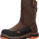 Wolverine mens Overpass 10" Composite-toe Wellington Boot, Brown, 10 US   