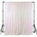ShinyBeauty Sequin Backdrop 5FTx7FT Iridescent White - Photo Booth, Wedding, Baby Shower, Grad Party, Birthday
