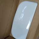 KOHLER K-84537-0 Toilet Tank Lid, 16.83"L x 7.75"W, Works with KOHLER toilet tank models: 404515, 404555, 84537, 8721, 8734, and 978734