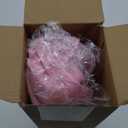 Yookeer Light up Ghosts Halloween Decorations Indoor Spooky Ghosts with Adjustable Arm Position Pumpkins and Baskets Halloween Table Decor for Home Room Kitchen Office Haunted(Pink, Cute)