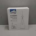 350ML Water Dental Flosser Teeth Pick with Stand Convenient Storage, 5 Modes Portable Cordless Oral Irrigator, Electric Rechargeable IPX7 Waterproof for Home Travel Teeth Cleaning (Black)