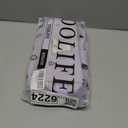 YOOLIFE Easter Gifts for Women Teens - Initial Purple Makeup Bags for Teen Girls Gifts Year Old Girl Birthday Gift Friend Birthday Bridesmaid Wedding Gift for Women, Easter Basket Stuffers Purple A