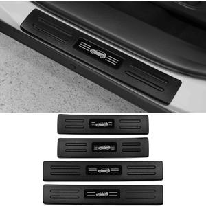 Door Sill Guard for 2020-2025 2026 Toyota Highlander Accessorie ABS Material Door Sill Protector Decorative(Nor for Grand Highlander)