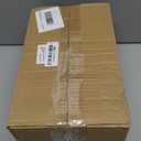 AOZITA 14 Pcs Glass Spice Jars with Spice Labels - 8oz Empty Square Spice Bottles - Shaker Lids and Airtight Metal Caps - Chalk Marker and Silicone Collapsible Funnel Included