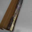 120pcs Dark Brown Bunny Tails Dried Flowers, 17" Ancora Red Brown Flowers Bulk Pampas Grass Bunny Tail Grass Rabbit Tail Grass Dried Floral Arrangements Dark Grass for Fall Home Decor Boho Wedding