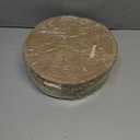 48 Pcs Round Burlap Placemats Bulk, 12 Inch Rustic Farmhouse Burlap Placemats Round Heat Resistant Jute Placemat for Kitchen, Dining, Tables, Wedding, Party