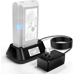 1.2A Fast Charger for Battery of Samsung Jet 70,75,75+,90,90+ Series Cordless Handheld Vacuum Cleaners. Batteries Model: VCA-SBT90, VCA-SBT90EB.Not for Jet85,95,Bespoke Battery