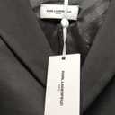 KARL LAGERFELD mens Side Buttons Top Coat (X-Large, Black)