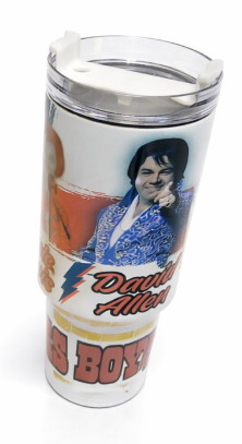 KIROJA 40 Oz Tumbler With Handle And Straw, Stainless Steel Vacuum Insulated Coffee Cup Travel Mug (2 Pack)