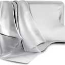 Satin Pillow Cases for HOMCA Cervical Pillow - Contoured Ergonomic Satin Pillowcase with Zipper, Grey Soft & Smooth Fabric for Hair & Skin Care (Gray)