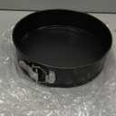 Hiware 9 Inch Non-stick Cheesecake Pan Springform Pan with Removable Bottom/Leakproof - Black