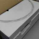 Treekee 20'' Globe Chandelier Brushed Nickel Chandeliers, 4-Light Modern Orb Chandelier, Luxurious Hanging Light Fixture with Glass Shade, Pendant Light for Dining Room Entryway Living Room