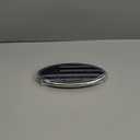 9inch Emblem for Ford, American Flag F150 Emblem Ford Front Grille Tailgate Emblem Oval 9"X3.5" Fits for 04-14 F250 F350, 11-14 Edge, 11-16 Explorer, 06-11 Ranger (9 Inch, Black)