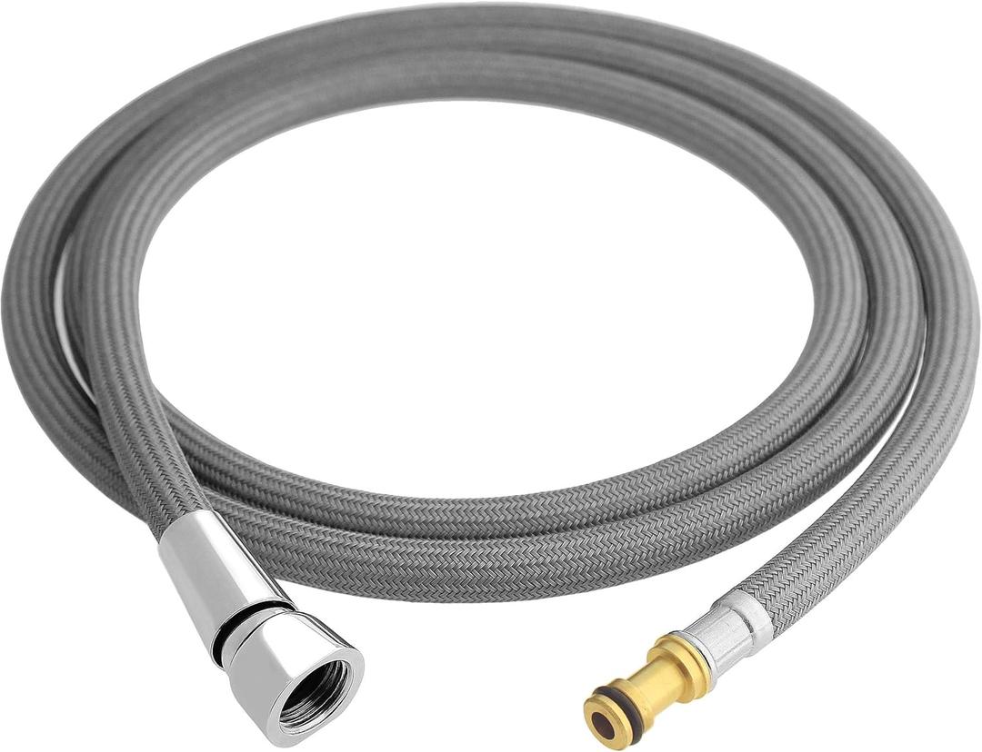 150259 Pull Down Hose Kit For Moen Faucet Replacement Part 150259, Kitchen Faucet Replacement Part 187108, Fit Reflex Moen Pull Down Faucet, 68 Inch, Upgraded Ver