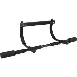 ProsourceFit Multi-Grip Lite Pull Up/Chin Up Bar, Heavy Duty Doorway Upper Body Workout Bar for Home Gyms 24-32