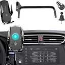 Car Phone Mount for Honda CR-V 20172022, 15W Fast Charging Auto-Clamping Honda CRV Phone Holder, 360Adjustable Left-Top Screen Mount, Car Accessories