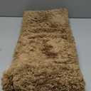 MIULEE Light Brown Bathroom Rugs Set 2 Piece, Non Slip Bath Mat with Absorbent Microfiber, Ultra Soft Thick Rugs for Bathroom Floor Tub Shower, Machine Washable (24 x 36 Inches)