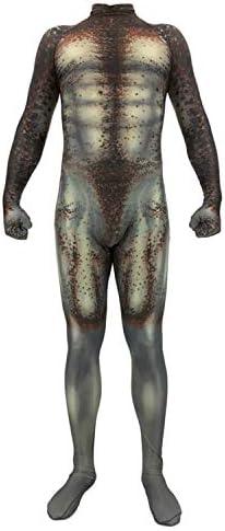 Gesikai Predator Cosplay Costumes 3D Printed Spandex Zentai Bodysuit Jumpsuits for Adult Kids, 2XL