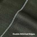 FUTEI Olive Green Decorative Throw Pillow Covers 20x20 Inch Set of 2,Soft Chenille Triangle Check Pattern Cushion Case,Modern Home Decor for Couch Bed Living Room