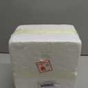 Glass Food Storage Jars Square 24oz, 4 Pack Glass Jars With Bamboo Lids, Kitchen Storage Containers For Spice, Candy, Cookie, Storage For Pantry Organizers