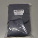 Vatge Sidelight Curtains for Front Door, 12 Inch Wide Narrow Window Curtains for Side Door, 1 Panel, W12 x L72, Grey