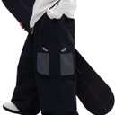 SNOWVERB Super Baggy Snowboard Pants Waterproof Insulated Ski Pants Loose Fit Mountain Snow Pants Streetwear for Men Women (Medium, Navy Blue)