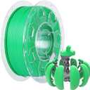 Creality PLA Filament 1.75mm, 1.75mm 3D Printer Filament, 1.0kg (2.2lbs) Spool, No Warp Enhanced Toughness, Dimensional Accuracy 0.03mm Printing Filament, Suitable for FDM 3D Printers (Green)