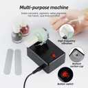 Electric Paint Mixer & Nail Polish Shaker - Professional Vortex Shaker Machine for Hobby Model Color, Lash Glue, Tattoo Ink - Continuous Liquid Mixer with Non-Slip Base