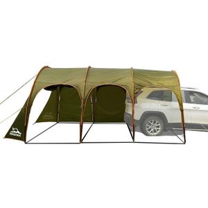 Car Canopy Tent Large Camping Shade for 8-10 Person Family Tent Picnic, BBQ, Friends Gathering Waterproof Windproof Lightweight Easy Setup 15 * 10 FT