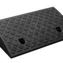 Portable Lightweight Plastic Curb Ramps 2PCS, Heavy Duty Plastic Threshold Ramp Set for Driveway, Loading Dock, Sidewalk, Car, Scooter, Bike, Motorcycle, Wheelchair, Golf Cart