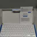 OMOTON Wireless Keyboard for Mac, Compact Ultra-Slim Design (No Number Pad), Stable Bluetooth Keyboard for Mac, Ergonomic and Portable, Compatible with MacBook Pro/Air/iMac, Silverwhite