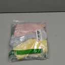 JAKIDAR 12 Pack Baby Toddler Socks Non Slip Grip Cotton Crew Socks for Boys Girls Infants Kids (12-24 Months, Pink Pastel)