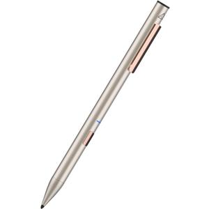 Adonit Note (Gold) Stylus Pen for iPad Writing/Drawing with Palm Rejection, Active Pencil Compatible with iPad Air 4/3rd gen, iPad Mini 6/5th gen, iPad 9/8/7/6th gen, iPad Pro (2018-2021),11/12.9"